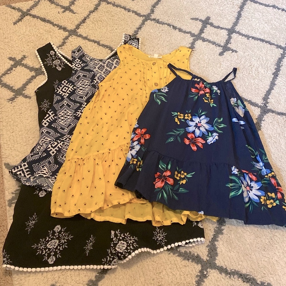 three tank one romper set